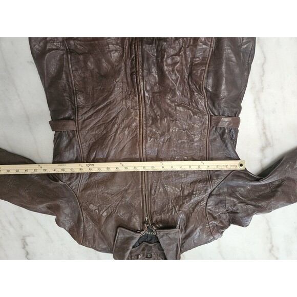 Vintage Genuine Leather Jacket Couture By J. Park Size Large, Classic Fit, Old! - Picture 8 of 14